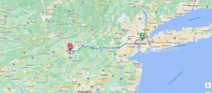 point to point in map